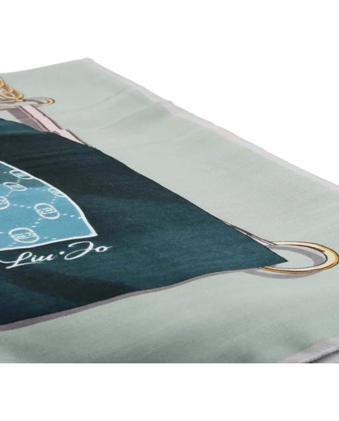 FOULARD LIU JO MIX 120X120 MINT SHAKE 120X120CM 2F4094 T0300 55706