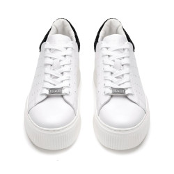 SNEAKERS CULT DONNA PERRY 3162 LOW W LEATHER WHITE/STRASS BLACK CLW316221