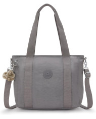 BORSA KIPLING ASSENI S INVITING GREY 28X14X40CM 