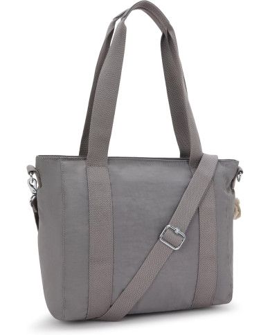 BORSA KIPLING ASSENI S INVITING GREY 28X14X40CM 