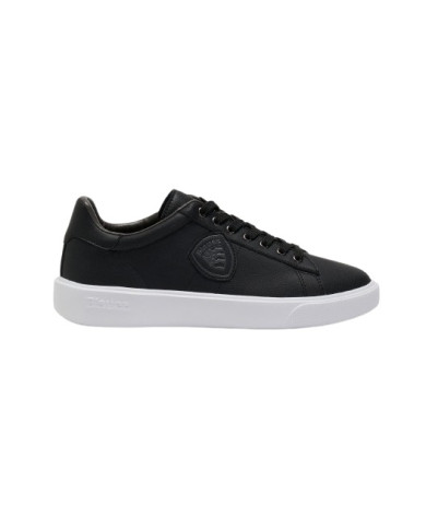 SNEAKERS BLAUER UOMO BUCK/LEA  S5BUCK01/LEA/BUCK01-BLACK/WHITE