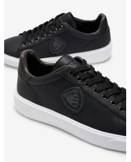 SNEAKERS BLAUER UOMO BUCK/LEA  S5BUCK01/LEA/BUCK01-BLACK/WHITE