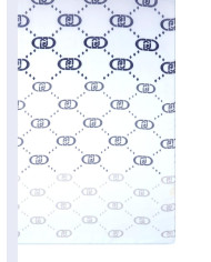 FOULARD LIU JO DONNA  ECS STOLA DEGRADE LOGO LIGHT DENIM 70X180 2F5080 T0300 74015