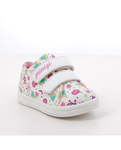 SNEAKERS PRIMIGI PRIMI PASSI BAMBINA  T.ST.MACE/S.NAP BCO-ORC-ACQ/BCO 1355033