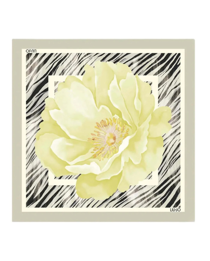FOULARD LIU JO PEONIA 70X70CM 2A6053 T2745 09261