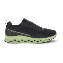 SNEAKERS LOTTO UOMO VENTO 50 AMF NEXT ALL BLACK/HEMLOCK GREEN 223780 EJB
