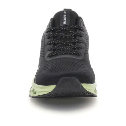 SNEAKERS LOTTO UOMO VENTO 50 AMF NEXT ALL BLACK/HEMLOCK GREEN 223780 EJB