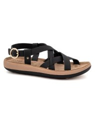 SANDALI FANTASY SANDALS DONNA S906 ANTRIANA BLACK