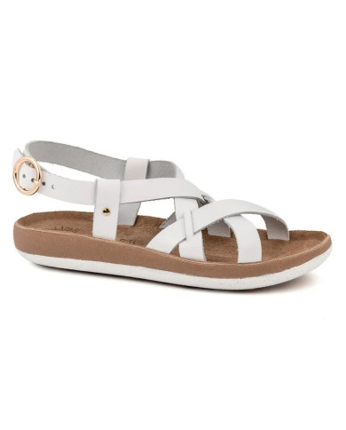 SANDALI FANTASY SANDALS DONNA S906 ANTRIANA WHITE