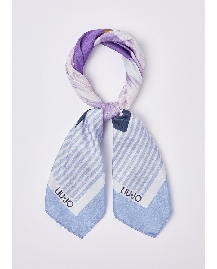 FOULARD LIU JO VIOLA FIORE 70X70CM 2A6053 T2745 00102