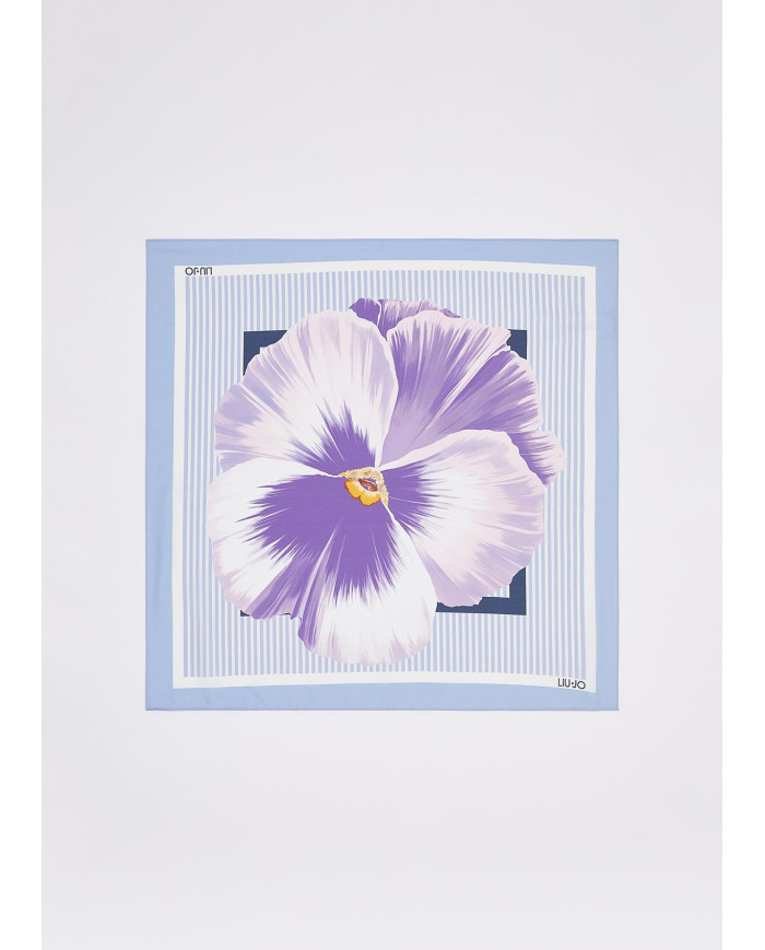FOULARD LIU JO VIOLA FIORE 70X70CM 2A6053 T2745 00102
