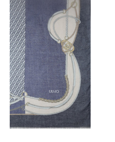SCIARPA LIU JO SCARF/SHAWL BLUE SKY 70X180CM 2A6052 T2745 94111