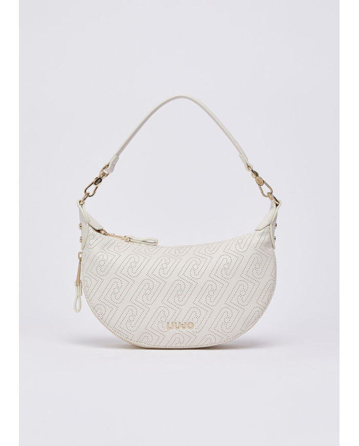 BORSA LIU JO CROSS OVER HOBO PICCOLA CREAM 27X7X15CM  AA6043 ES026 X0459