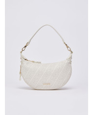 BORSA LIU JO CROSS OVER HOBO PICCOLA CREAM 27X7X15CM  AA6043 ES026 X0459