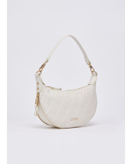 BORSA LIU JO CROSS OVER HOBO PICCOLA CREAM 27X7X15CM  AA6043 ES026 X0459