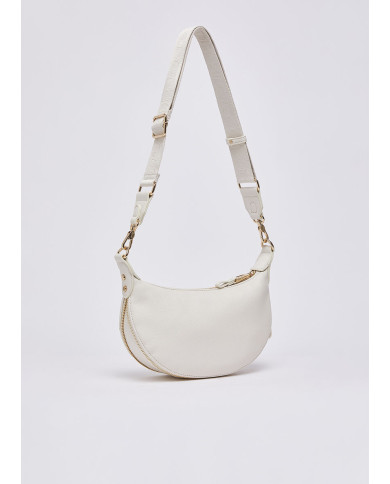 BORSA LIU JO CROSS OVER HOBO PICCOLA CREAM 27X7X15CM  AA6043 ES026 X0459