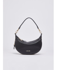 BORSA LIU JO  DONNA HOBO PICCOLA CROSS OVER BLACK 26X7X19CM AA6043 ES026 22222 