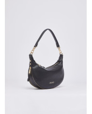 BORSA LIU JO  DONNA HOBO PICCOLA CROSS OVER BLACK 26X7X19CM AA6043 ES026 22222 