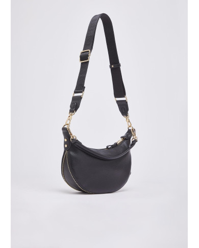 BORSA LIU JO  DONNA HOBO PICCOLA CROSS OVER BLACK 26X7X19CM AA6043 ES026 22222 