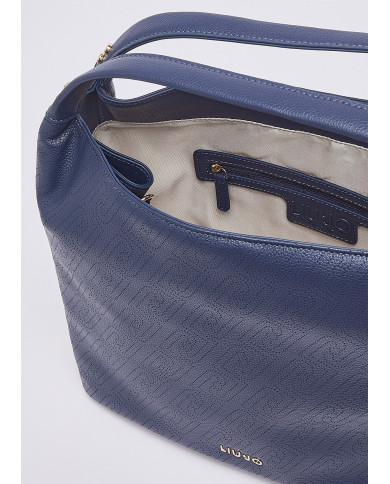 BORA LIU JO DONNA HOBO BAG DRESS BLUE 32X12X29CM AA6058 ES026 94024 
