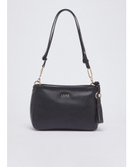 BORSA LIU JO DONNA MEDIA CON CHAM CROSS OVER BLACK 27X10X19CM AA6187 E1012 22222 