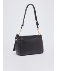 BORSA LIU JO DONNA MEDIA CON CHAM CROSS OVER BLACK 27X10X19CM AA6187 E1012 22222 