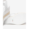 SANDALO CON ZEPPA NEROGIARDINI DONNA LOIRA BIANCO LOIRA BIANCO PU.MONOD.BAGHERIA E616012D/707  