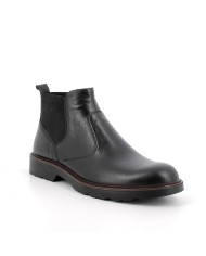 STIVALETTO IGI&CO UOMO IN PELLE NERO CHELSEA 6610100