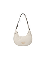 BORSA LIU JO DONNA LEATHER BAG CREAM 23X21X8CM AA6072 E1012 X0459
