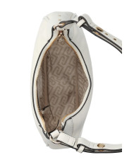 BORSA LIU JO DONNA LEATHER BAG CREAM 23X21X8CM AA6072 E1012 X0459