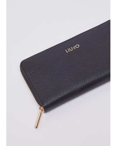 PORTAFOGLIO LIU JO DONNA WALLET 19X10X2CM BLACK AA6170 E1109 22222