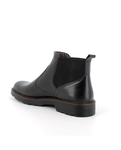 STIVALETTO IGI&CO UOMO IN PELLE NERO CHELSEA 6610100