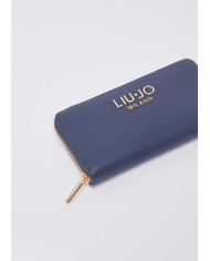 PORTAFOGLIO LIU JO DONNA WALLET DRESS BLUE 18X2X19CM AA6170 E1012 94024