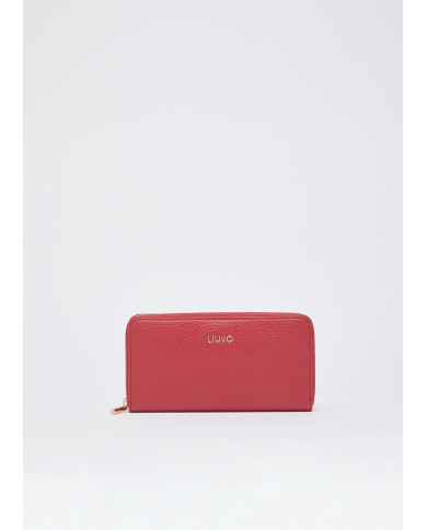 PORTAFOGLIO LIU JO DONNA WALLET CILIEGIA 20X10X2,8CM AA6170 E1109 91862