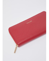 PORTAFOGLIO LIU JO DONNA WALLET CILIEGIA 20X10X2,8CM AA6170 E1109 91862