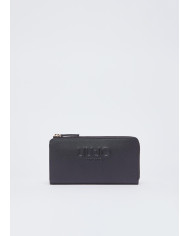 PORTAFOGLIO LIU JO DONNA WALLET BLACK 19X11X1CM AA6285 ES029 22222