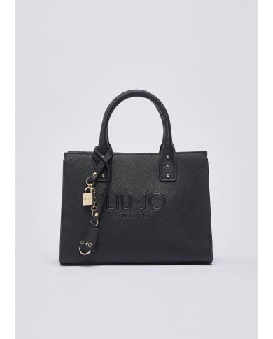 BORSA LIU JO DONNA SHOPPING BLACK 23X18X11CM AA6150 ES029 22222