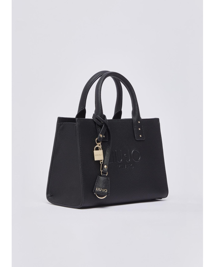 BORSA LIU JO DONNA SHOPPING BLACK 23X18X11CM AA6150 ES029 22222