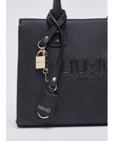 BORSA LIU JO DONNA SHOPPING BLACK 23X18X11CM AA6150 ES029 22222