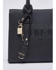 BORSA LIU JO DONNA SHOPPING BLACK 23X18X11CM AA6150 ES029 22222