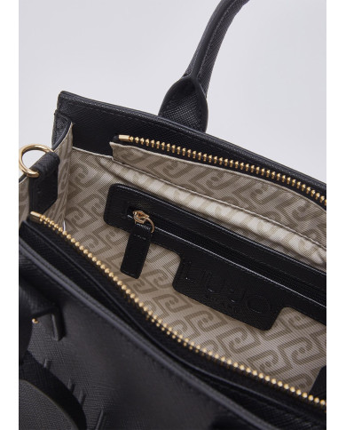 BORSA LIU JO DONNA SHOPPING BLACK 23X18X11CM AA6150 ES029 22222