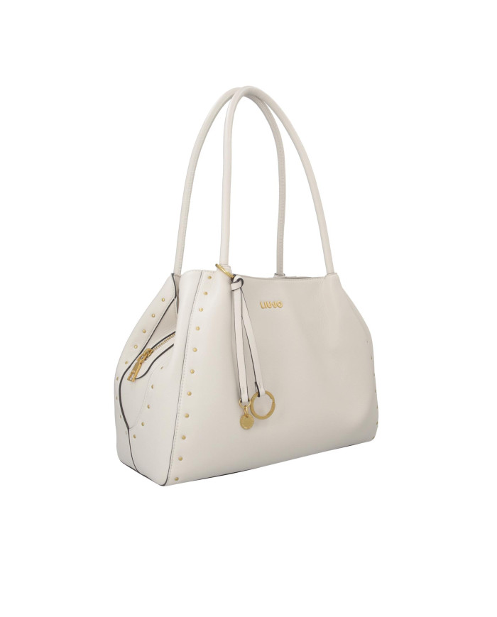 CRBORSA LIU JO DONNA CROSS OVER CREAM 32X25X10CM  AA6133 ES026 X0459