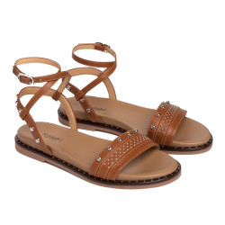 SANDALO NEROGIARDINI DONNA ARMENIA COGNAC TR TEULADA COGNAC E307620D/329