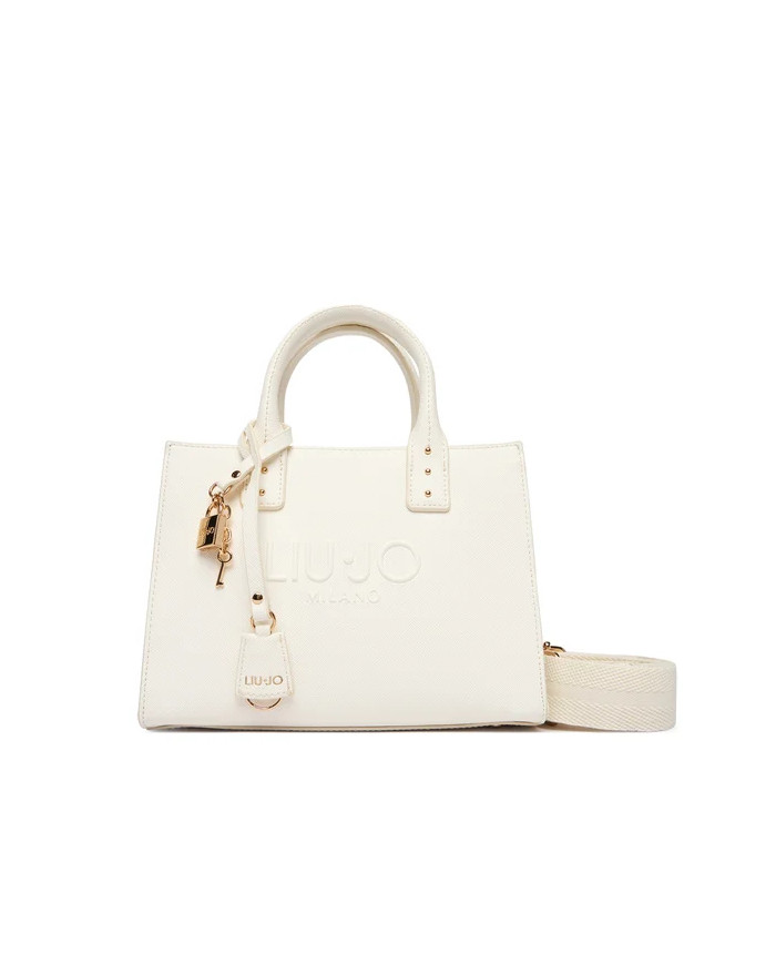 BORSA LIU JO DONNA SHOPPING CREAM 23X18X11CM  AA6150 ES029 X0459