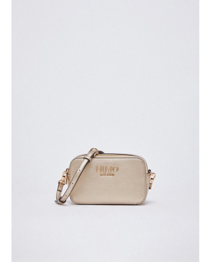 BORSA A TRACOLLA  LIU JO DONNA SMALL HANDBAG LIGHT GOLD18X6X11CM  AA6100 E1012 90048