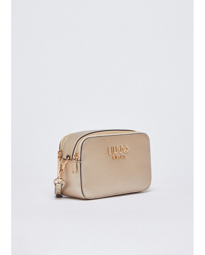 BORSA A TRACOLLA  LIU JO DONNA SMALL HANDBAG LIGHT GOLD18X6X11CM  AA6100 E1012 90048