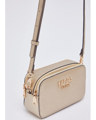 BORSA A TRACOLLA  LIU JO DONNA SMALL HANDBAG LIGHT GOLD18X6X11CM  AA6100 E1012 90048