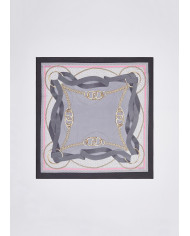 FOULARD LIU JO 120X120CM BLACK 2A6055 T2745 22222