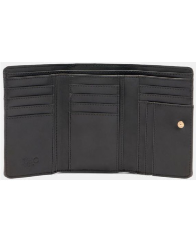 PORTAFOGLIO LIU JO DONNA WALLET BLACK 15X10X4,5CM AA6172 E1012 22222