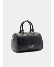 BORSA LIU JO DONNA SACHEL PICCOLA LEATHER BAG BLACK 25X15X17CM AA6052 E1012 22222 